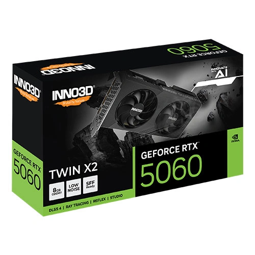 INNO3D RTX 5060 Twin X2 SFF 8GB GDDR7 Graphics Card